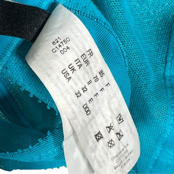 CHANTELLE Sheer Mesh Underwire Balconette Bra - Picture 7 of 10